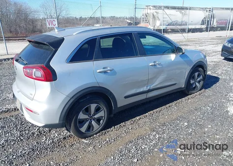 2017 Kia Niro Ex z USA, uszkodzony, nr VIN KNDCC3LC4H5043217